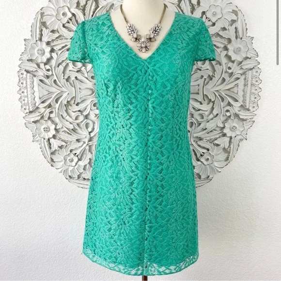 Lilly Pulitzer | Dresses | Lilly Pulitzer Erica Seafoam Green Jungle Lace  Dress Size Small | Poshmark
